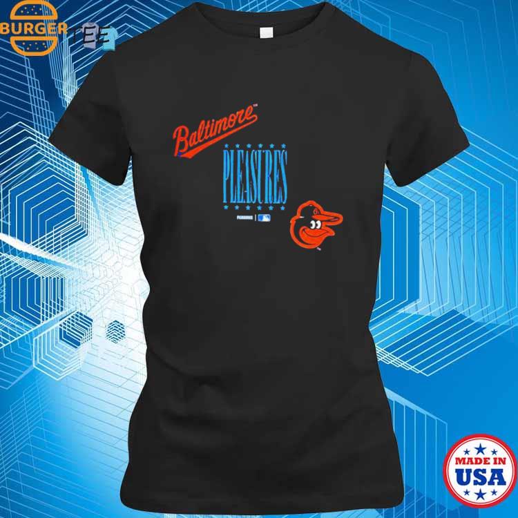 Baltimore Orioles Pleasures Repurpose T Shirt in 2023