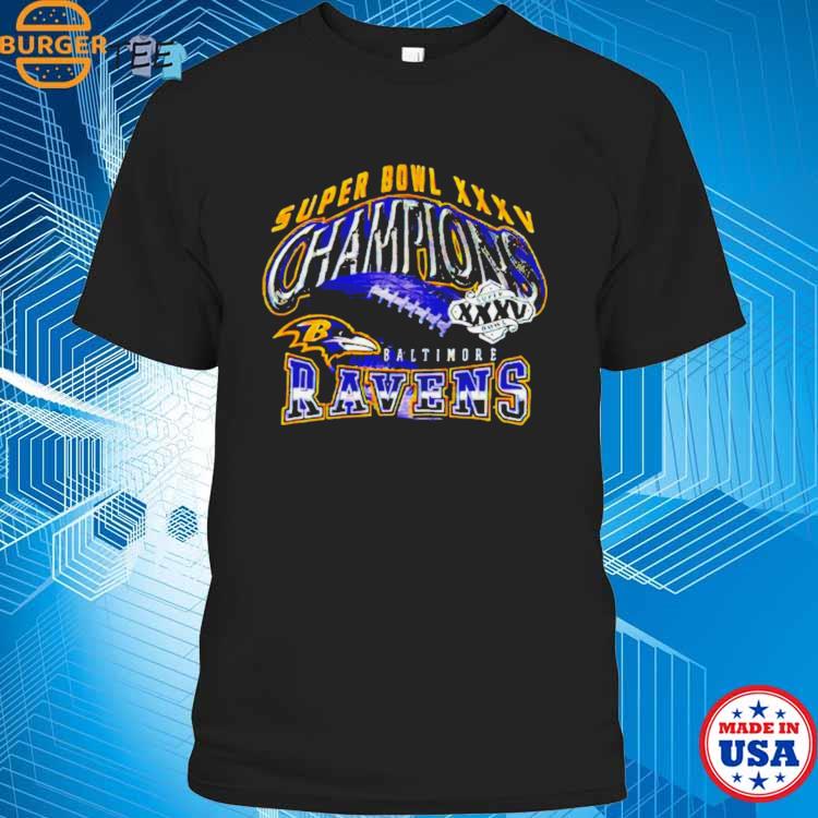 Super Bowl XXXV Champions Baltimore Ravens Shirt