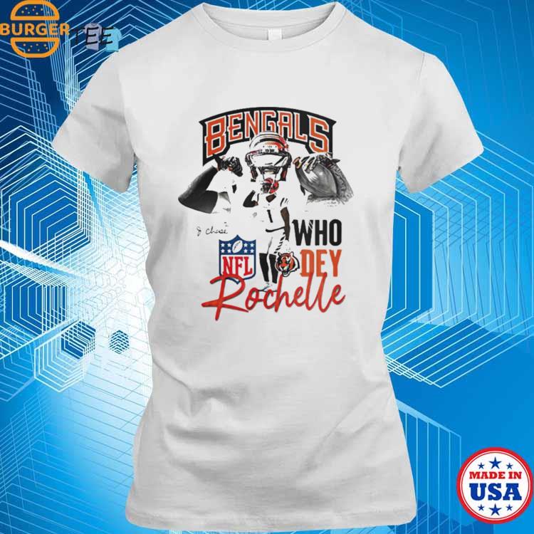 Bengals Who Dey Rochelle Shirt, hoodie, sweater, long sleeve and tank top