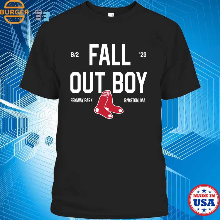 Fall out boy Boston red sox fenway park shirt, hoodie, sweater and long  sleeve