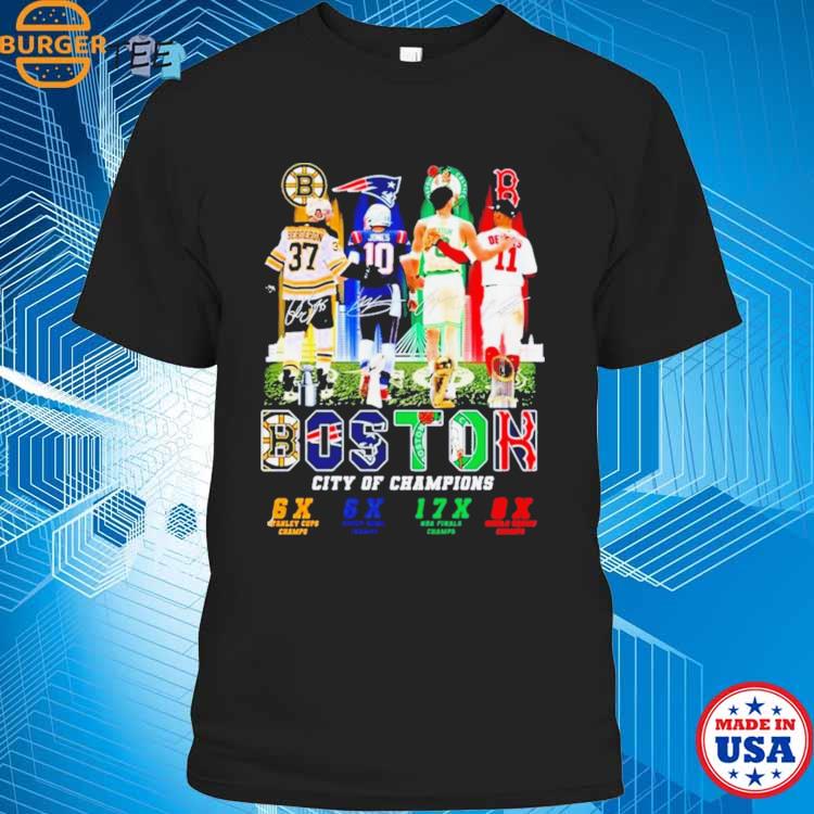 Boston Skyline Sports Team Patrice Bergeron Mac Jones Jayson Tatum And  Rafael Devers Signatures Shirt, hoodie, sweater, long sleeve and tank top