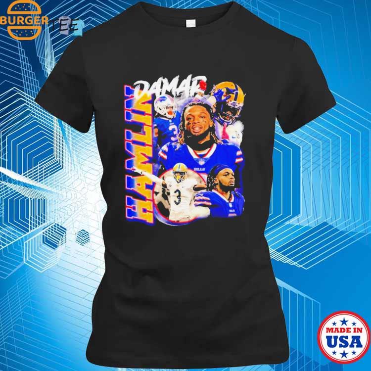 Damar Hamlin Vintage Buffalo Bills 90s Shirt