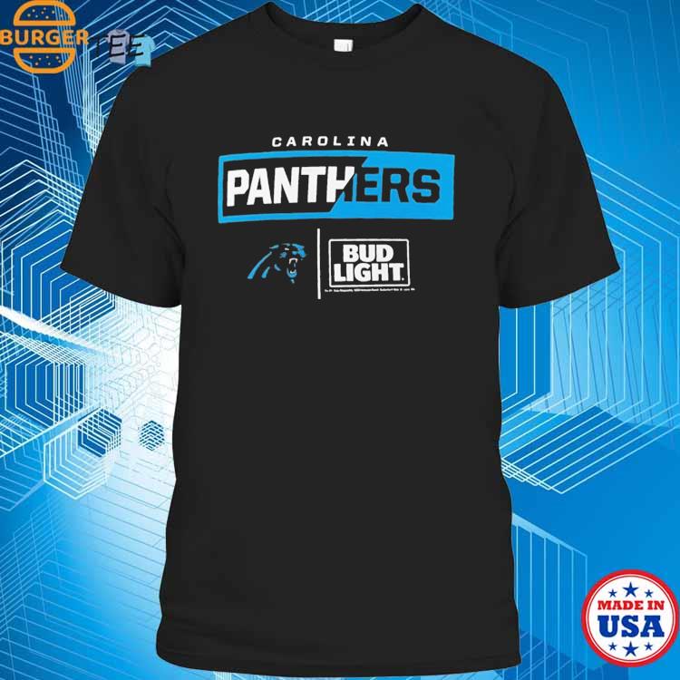 Bud Light Carolina Panthers T-Shirt