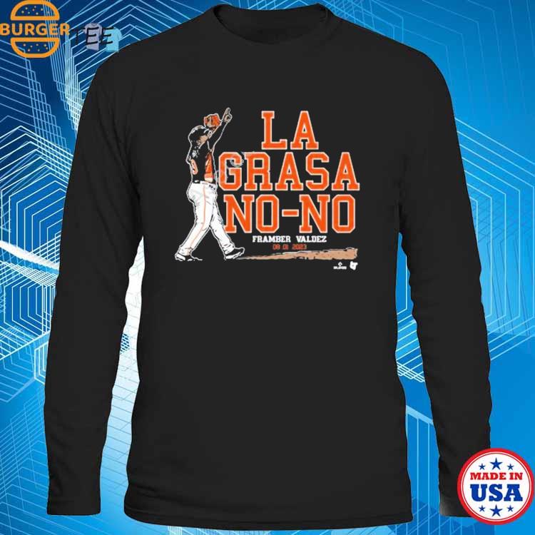 Original Framber Valdez La Grasa Long Sleeves T Shirt,Sweater, Hoodie, And  Long Sleeved, Ladies, Tank Top