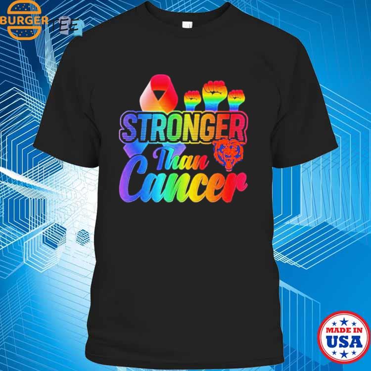 Chicago Bears Stronger Than Cancer Nfl 2023 Shirt