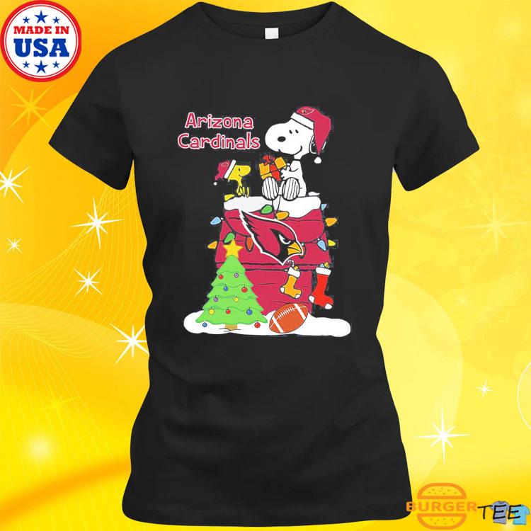 Arizona Cardinals Makes Me Drink Snoopy And Woodstock T-Shirt - T