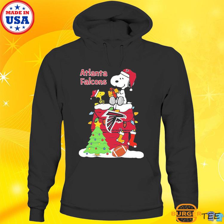 Happy Merry Christmas Snoopy Atlanta Falcons logo gift shirt, hoodie,  sweater, long sleeve and tank top