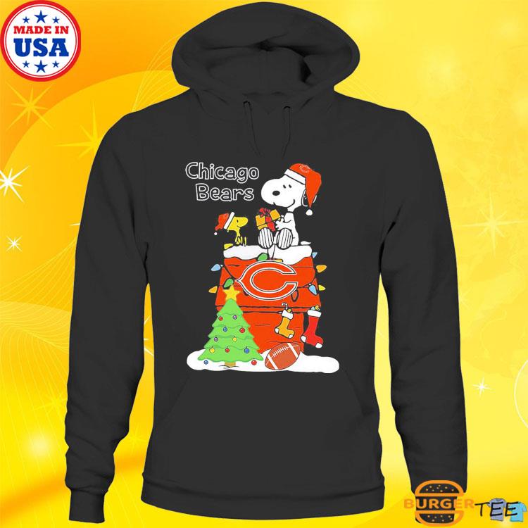 Christmas Snoopy Chicago Bears Shirt, hoodie, sweater and long sleeve