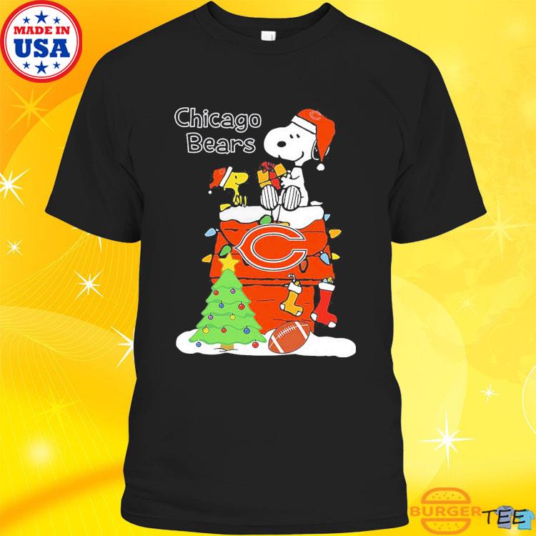 Christmas Snoopy Chicago Bears Shirt - Shibtee Clothing