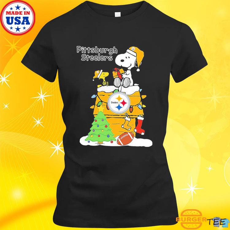 Snoopy Pittsburgh Steelers Christmas shirt, hoodie, sweater, long sleeve  and tank top