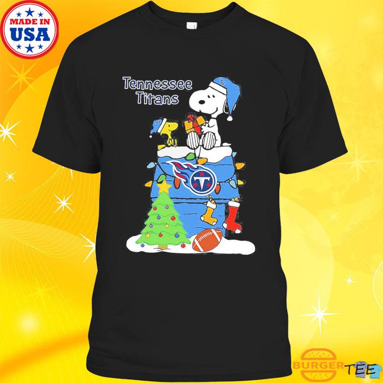 Christmas Snoopy Tennessee Titans Shirt - Shibtee Clothing