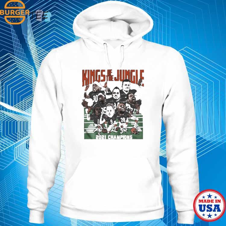 Cincinnati Bengals Kings Of The Jungle Caricatures Shirt, hoodie