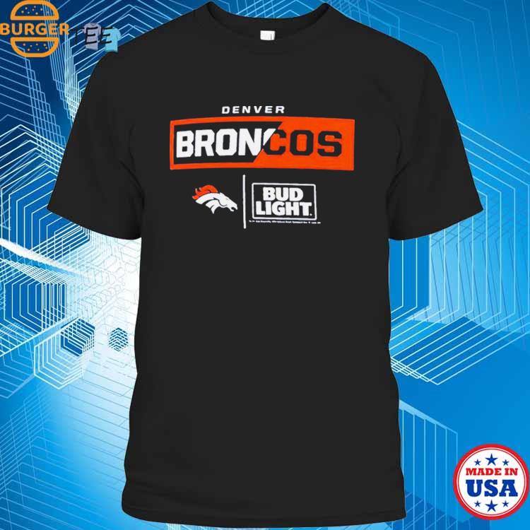 Bud Light Denver Broncos T-Shirt XL