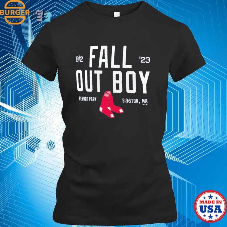 Official fall Out Boy Boston Red Sox Fenway Park Tour Shirt, hoodie,  sweater, long sleeve and tank top