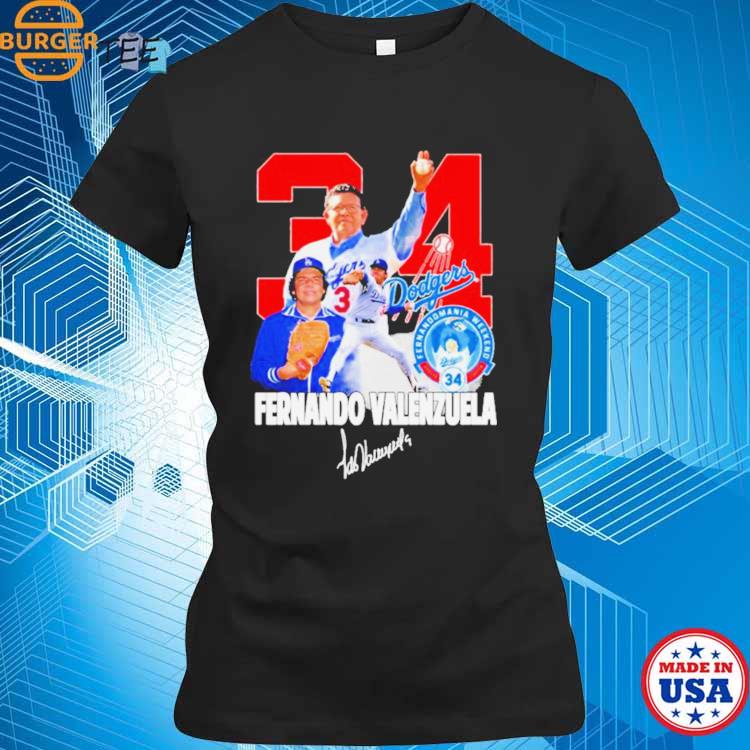 Official Fernando valenzuela fernandomania weekend signature T-shirt,  hoodie, tank top, sweater and long sleeve t-shirt