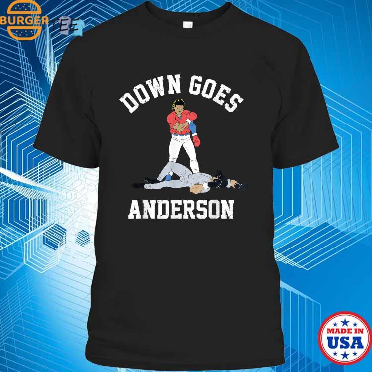 Down goes Anderson shirt: All you need to know about latest MLB