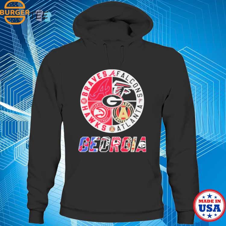 Georgia Atlanta Braves Falcons Hawks T Shirt, hoodie, sweater, long sleeve  and tank top