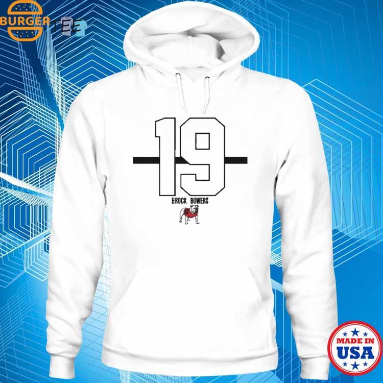 Georgia football Brock Bowers 19 logo shirt, hoodie, sweater, long sleeve  and tank top