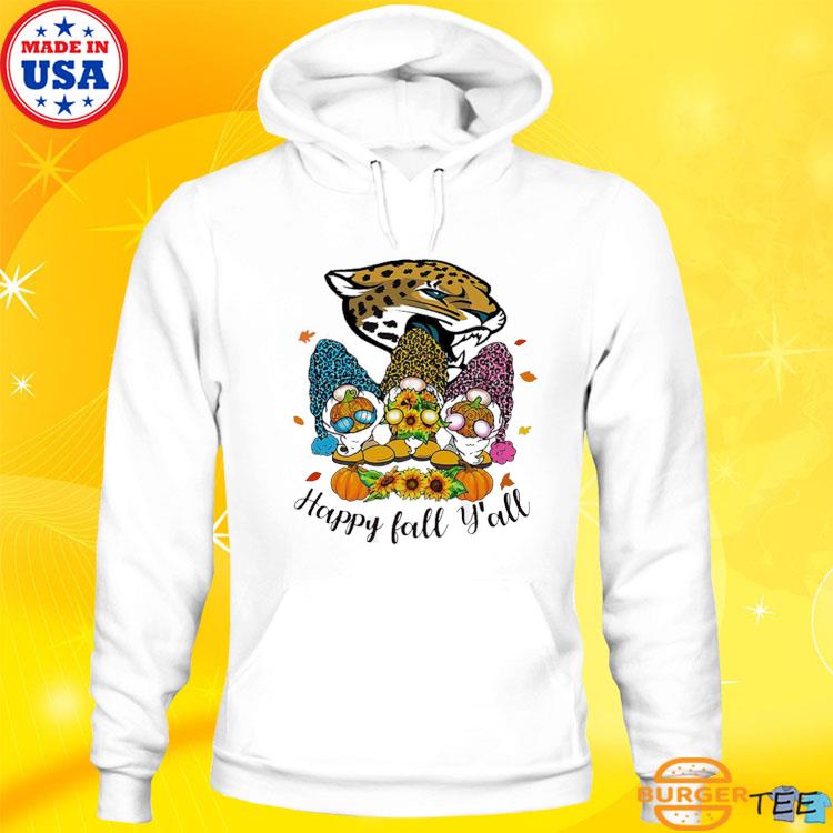 Official happy fall y'all jacksonville jaguars T-shirt, hoodie, sweater,  long sleeve and tank top