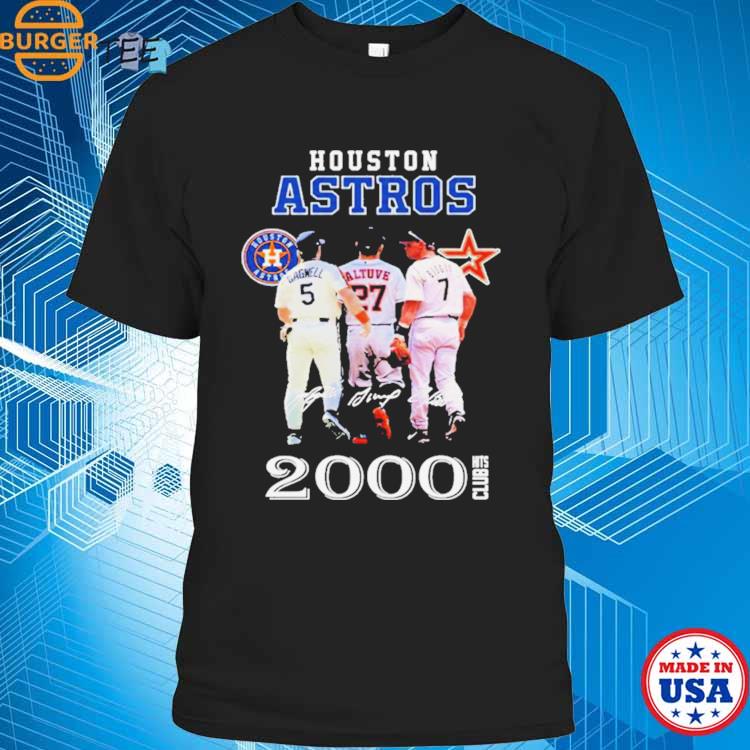 Houston Astros Legends Sigantures T-Shirt - TeeNavi