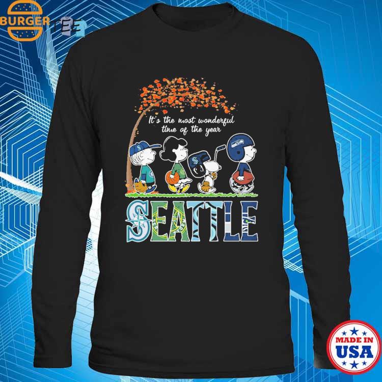 Seattle Seahawks In The Most Wonderful Time Of The Year 2023 Shirt,Sweater,  Hoodie, And Long Sleeved, Ladies, Tank Top