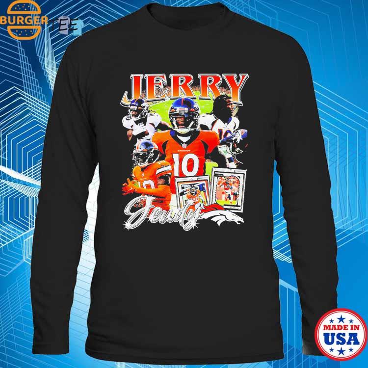 Jerry Jeudy Denver Broncos Vintage Shirt, hoodie, sweater, long