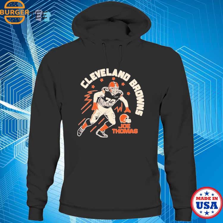 Original joe Thomas Cleveland Browns Homage Retired Player Caricature  Tri-Blend T-Shirt, hoodie, sweater, long sleeve and tank top