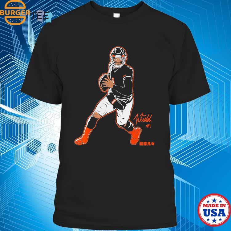 Justin Fields Superstar Pose Shirt