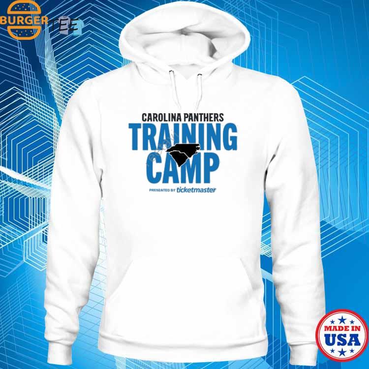 Carolina Panthers training camp presented by ticketmaster shirt, hoodie,  sweater, long sleeve and tank top