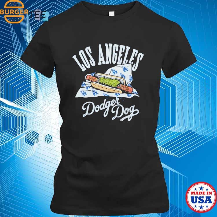 Official los Angeles Dodgers Homage Royal Dodger Dogs Hyper Local Tri-blend  T-shirt, hoodie, sweater, long sleeve and tank top