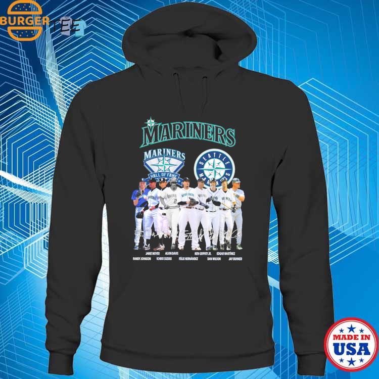 Seattle Mariners Hall of Fame names and signatures shirt, hoodie, sweater  and v-neck t-shirt