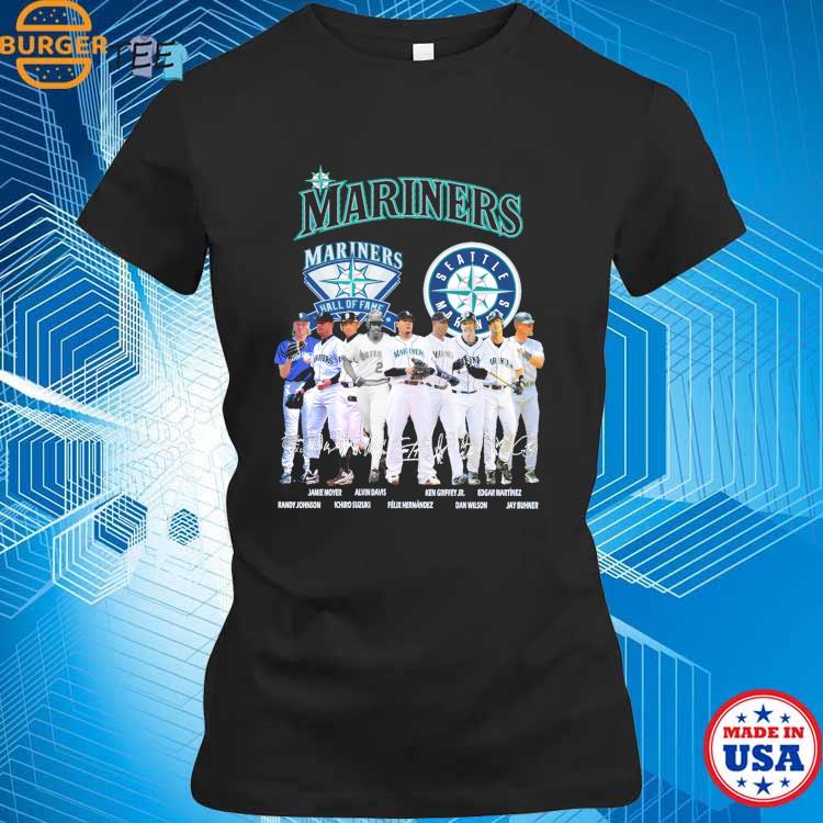 Seattle Mariners Legends Players Hall Of Fame Signatures Shirt, hoodie,  sweater, long sleeve and tank top