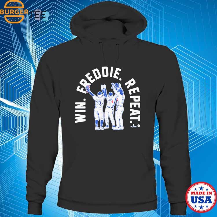 Mookie Betts James Outman & Kik Hernandez Win Freddie Repeashirt