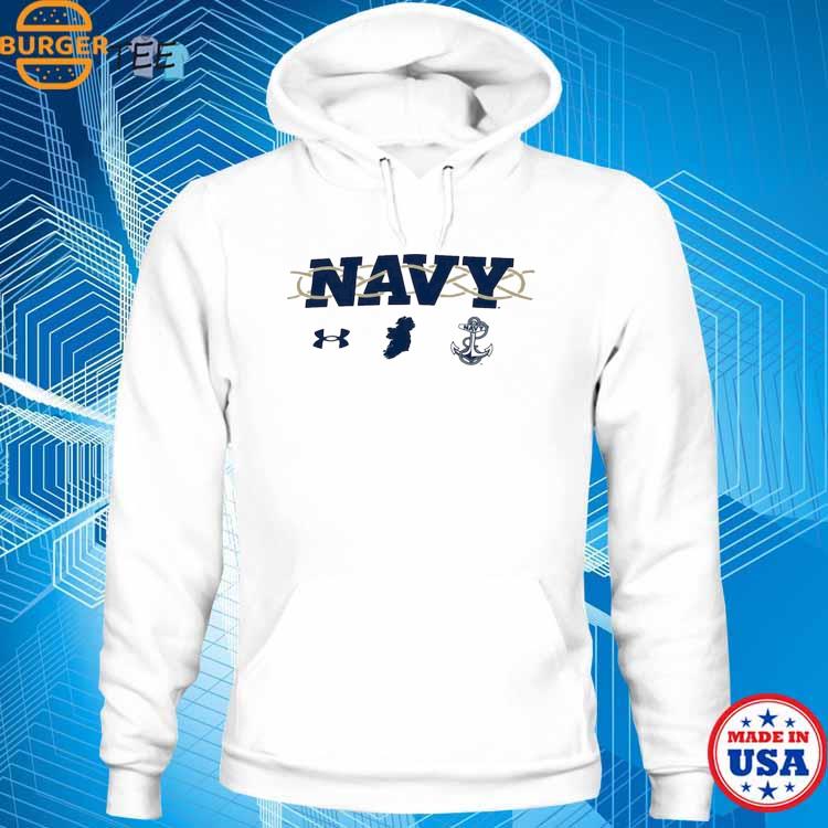 Hot] New Custom Navy Midshipmen Jersey Football 2023 Aer Lingus