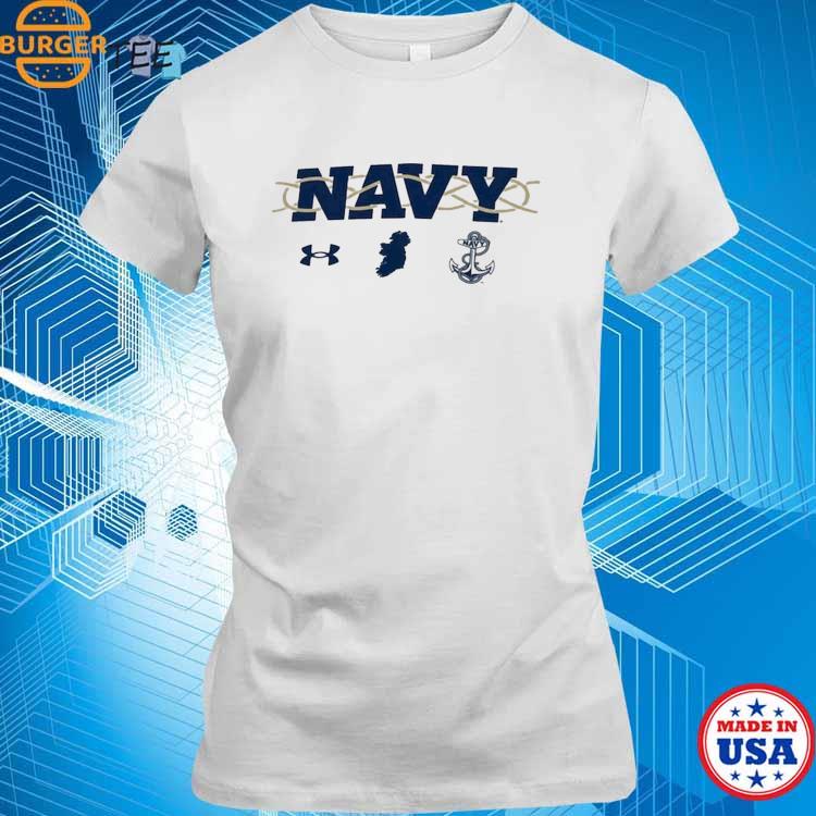 Hot] New Custom Navy Midshipmen Jersey Football 2023 Aer Lingus