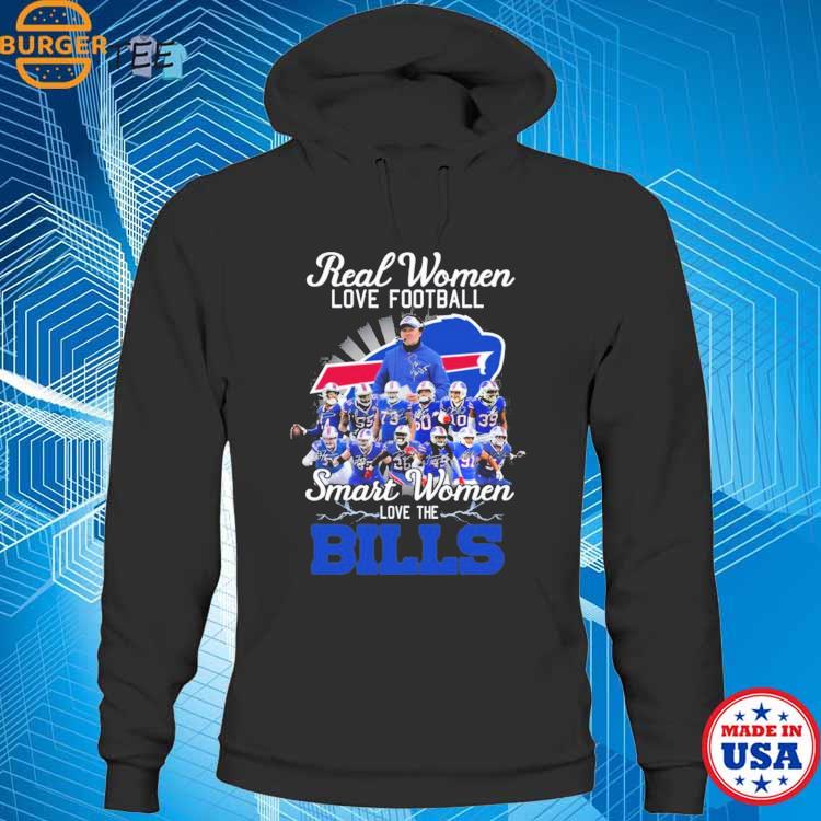 Snoopy real women love football smart women love the Buffalo Bills shirt,  hoodie, sweater, long sleeve and tank top