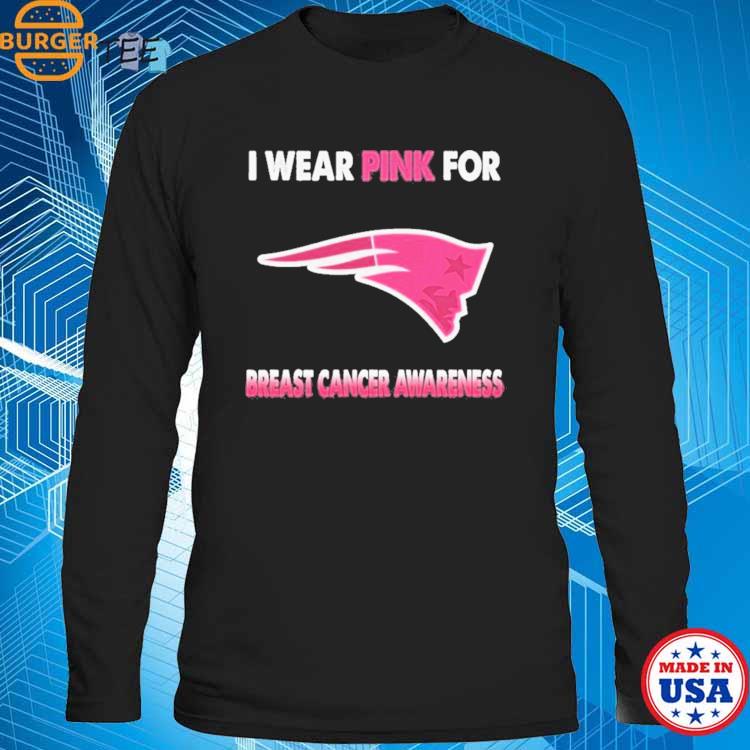 New England Patriots I Wear Pink For Breast Cancer Awareness 2023 Shirt,  hoodie, sweater, long sleeve and tank top