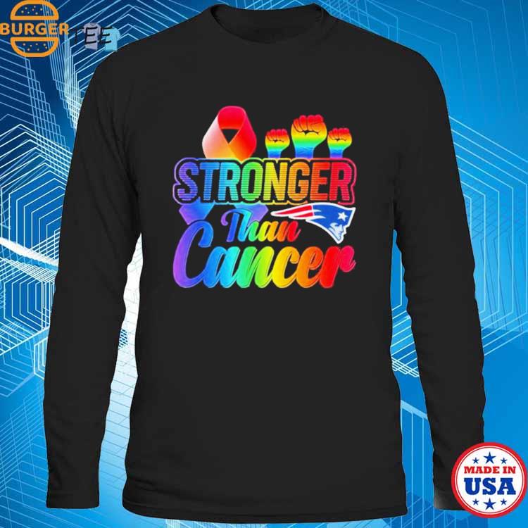 New England Patriots Stronger Than Cancer Nfl 2023 Shirt, hoodie