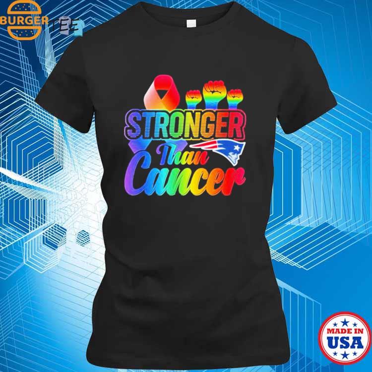 New England Patriots Stronger Than Cancer Nfl 2023 Shirt, hoodie