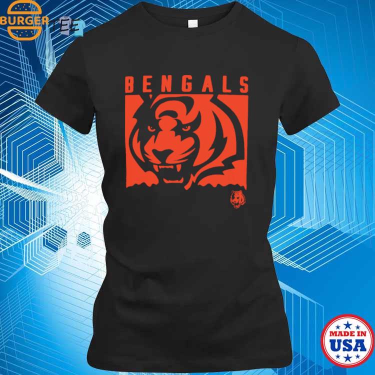 Nfl Team Apparel Youth Cincinnati Bengals Liquid Camo T-shirt