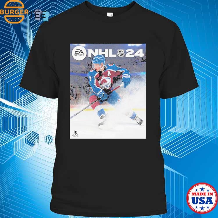 Official Nhl 24 cover athlete cale makar ea sports game cover Colorado  avalanche T-shirt, hoodie, tank top, sweater and long sleeve t-shirt