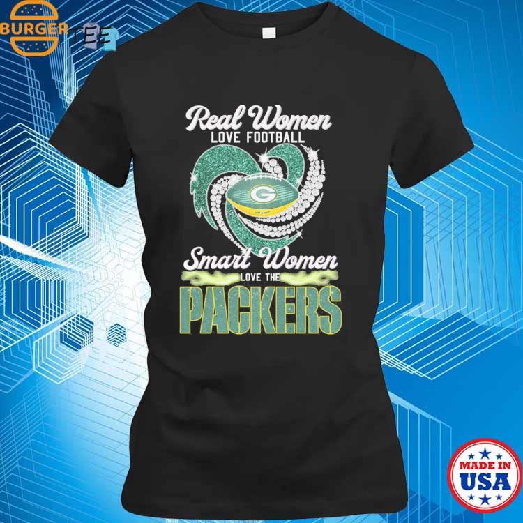 Original Heart Green Bay Packers Diamond T-shirt,Sweater, Hoodie, And Long  Sleeved, Ladies, Tank Top