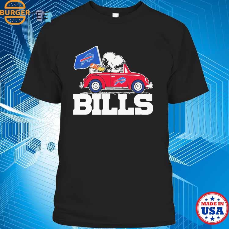 Snoopy Woodstock Ride The Buffalo Bills Car NFL Shirt - High-Quality  Printed Brand