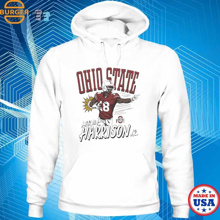 Official ohio State Marvin Harrison Jr. T-Shirts, hoodie, tank top, sweater  and long sleeve t-shirt