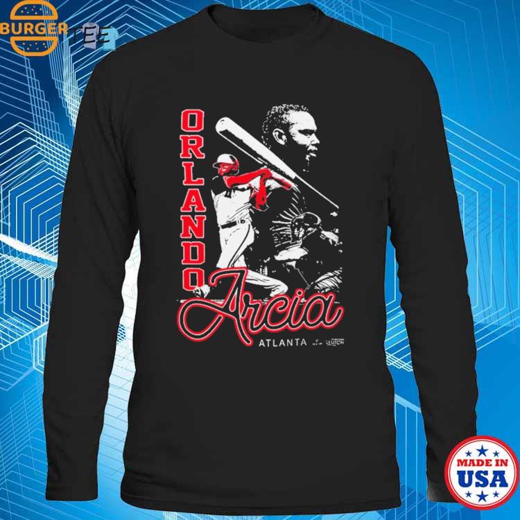 Orlando Arcia Swing Mlbpa T Shirt - Reallgraphics