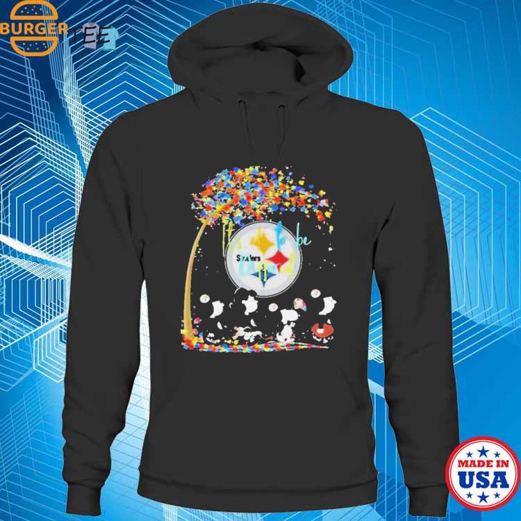 Official Pittsburgh Steelers Autism it's ok to be different shirt