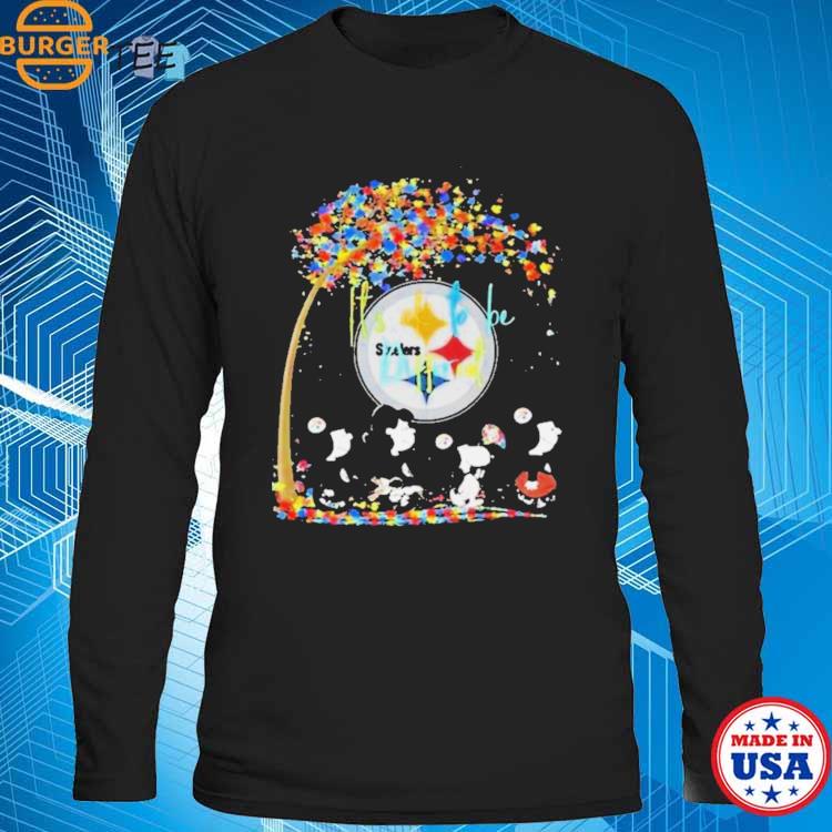 Snoopy Kiss Pittsburgh Steelers Logo 2023 T-shirt,Sweater, Hoodie, And Long  Sleeved, Ladies, Tank Top