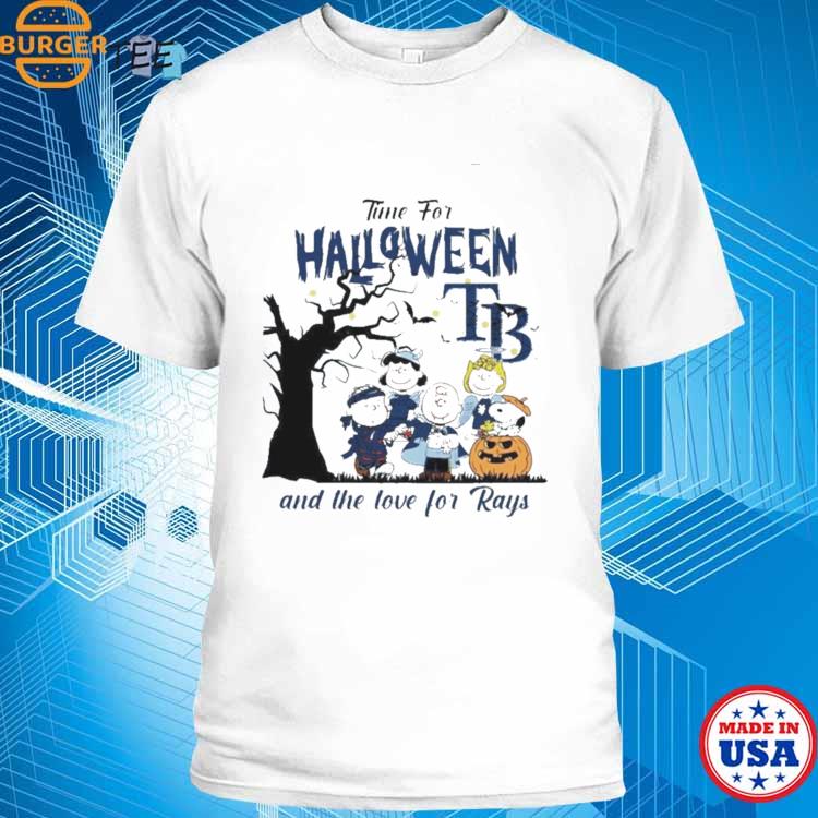 Tampa Bay Rays Time For Halloween And The Love For Rays Shirt, hoodie,  sweater, long sleeve and tank top