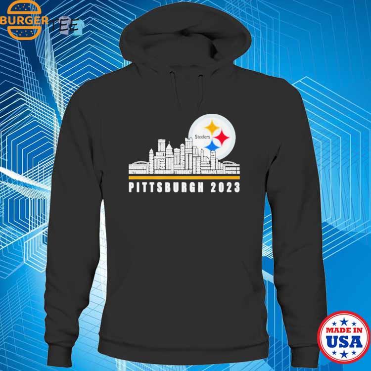 Pittsburgh Steelers Players Names City Skyline 2023 Season Shirt, hoodie,  longsleeve, sweatshirt, v-neck tee