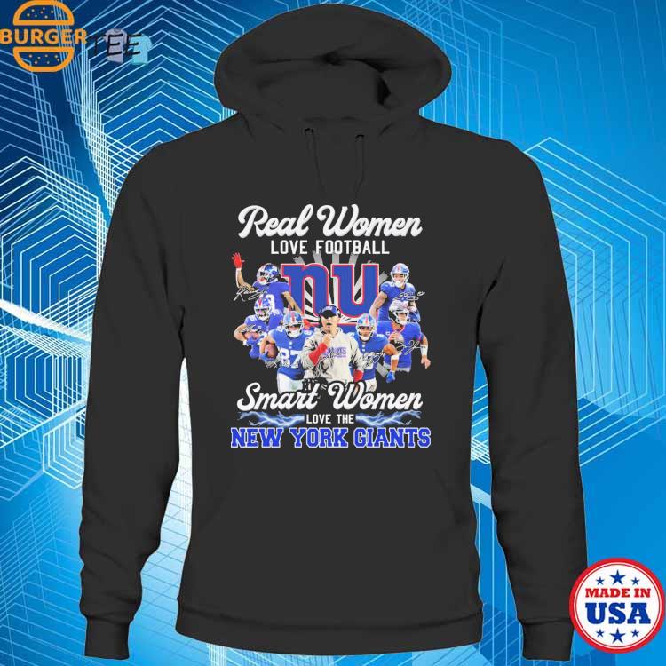 Real Women Love Football Smart Women Love The New York Giants T